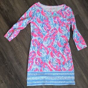 Lilly Pulitzer Pink Long Sleeve Dress